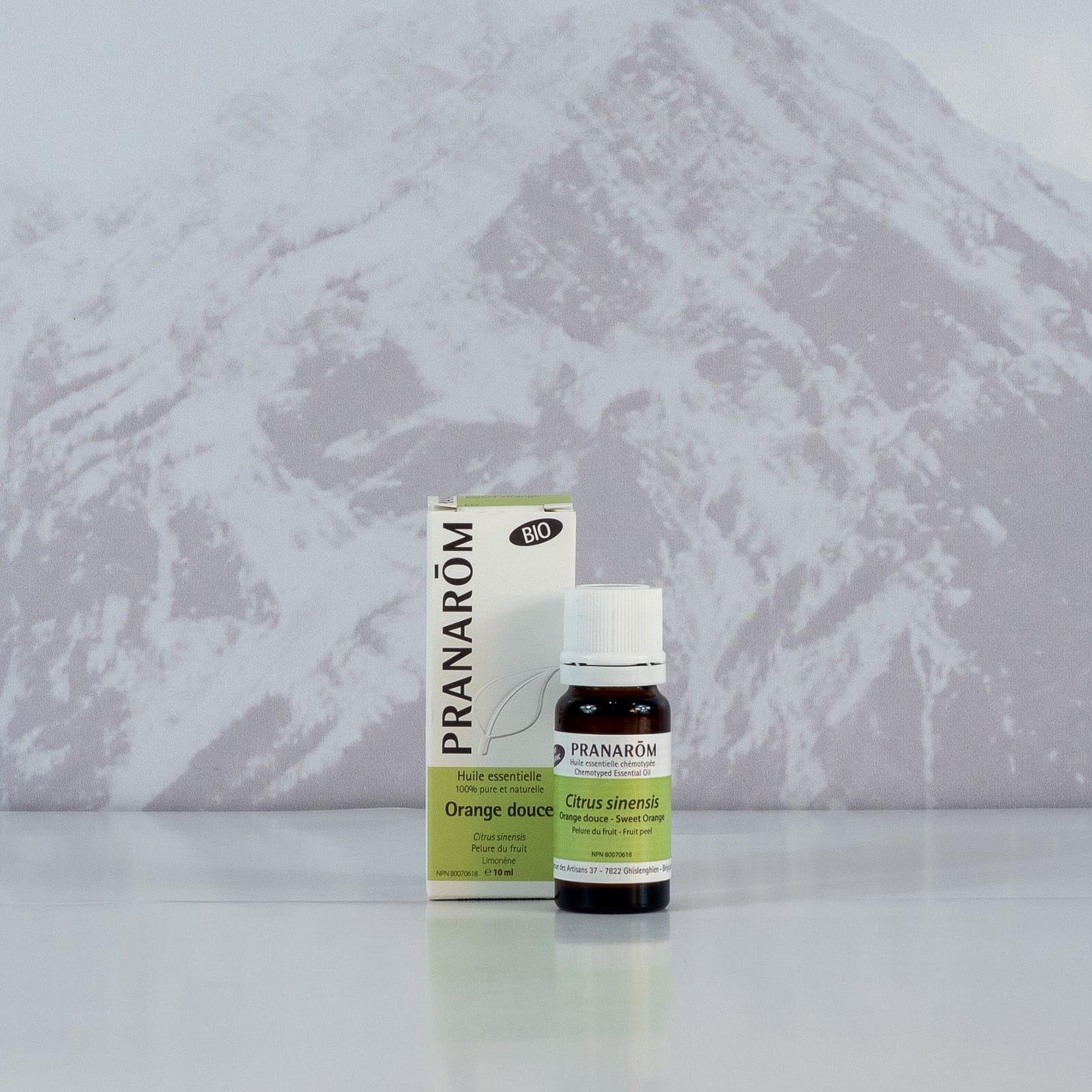 Huile essentielle biologique Pranarom à l'orange douce