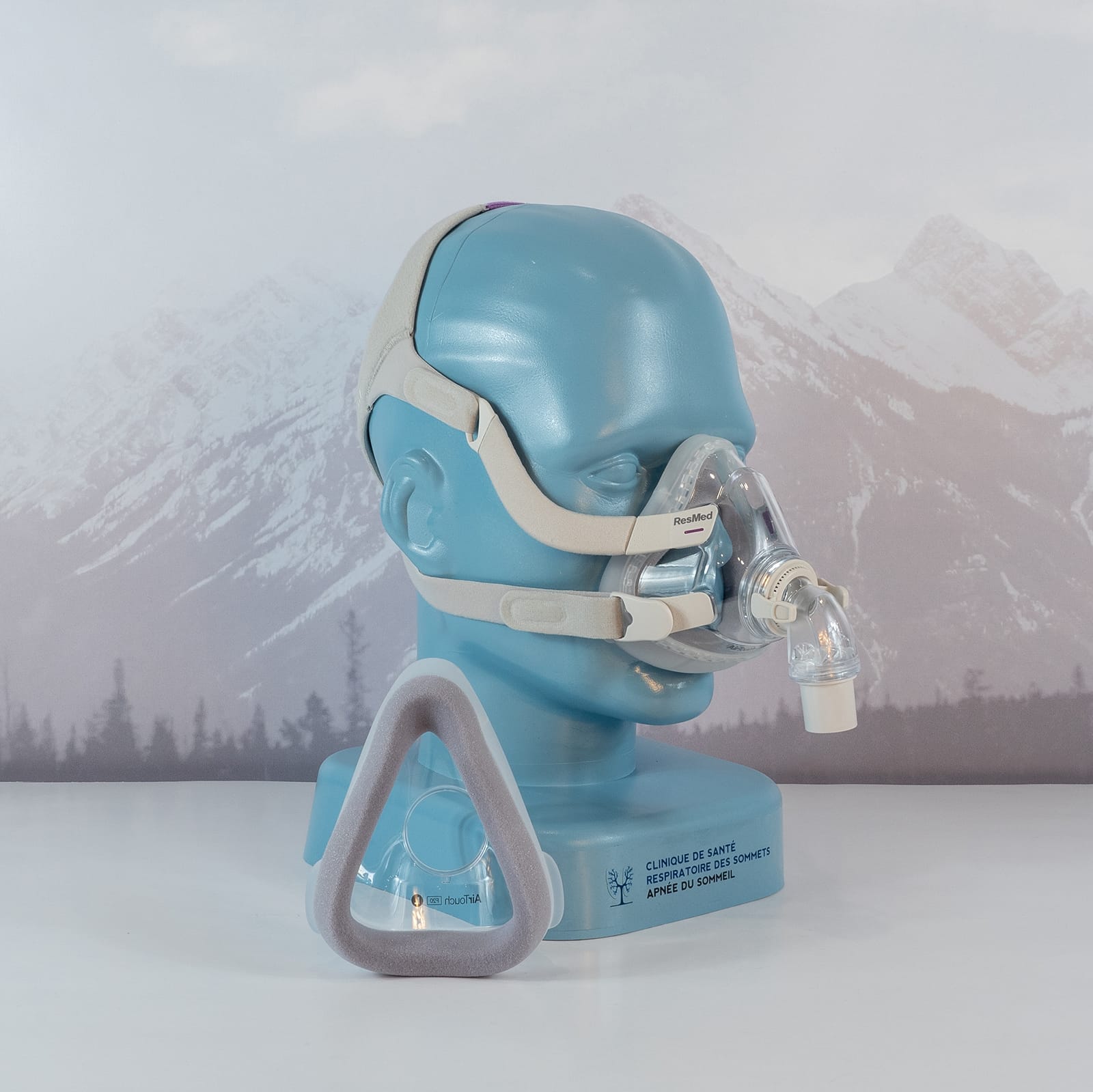 Resmed - Masque CPAP facial Air Touch F20 en mousse mémoire – Image 2